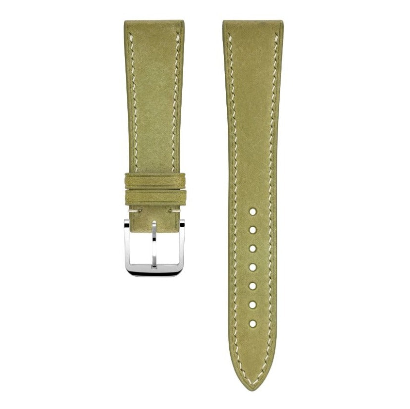 Distressed leather (cowhide) watch strap, size 20mm, quick release