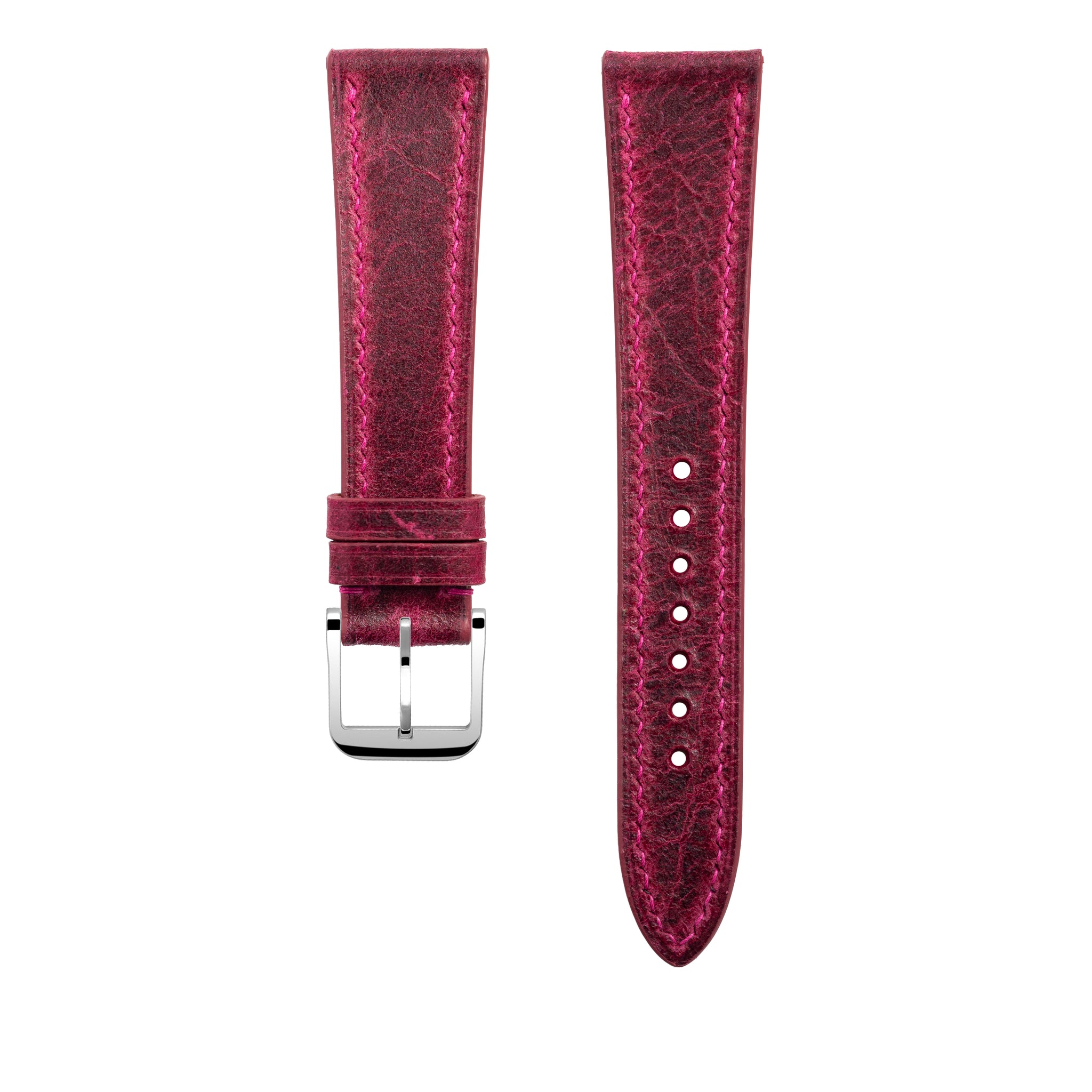 "Lagoon" Strap in Crazy Cow // Hot Pink