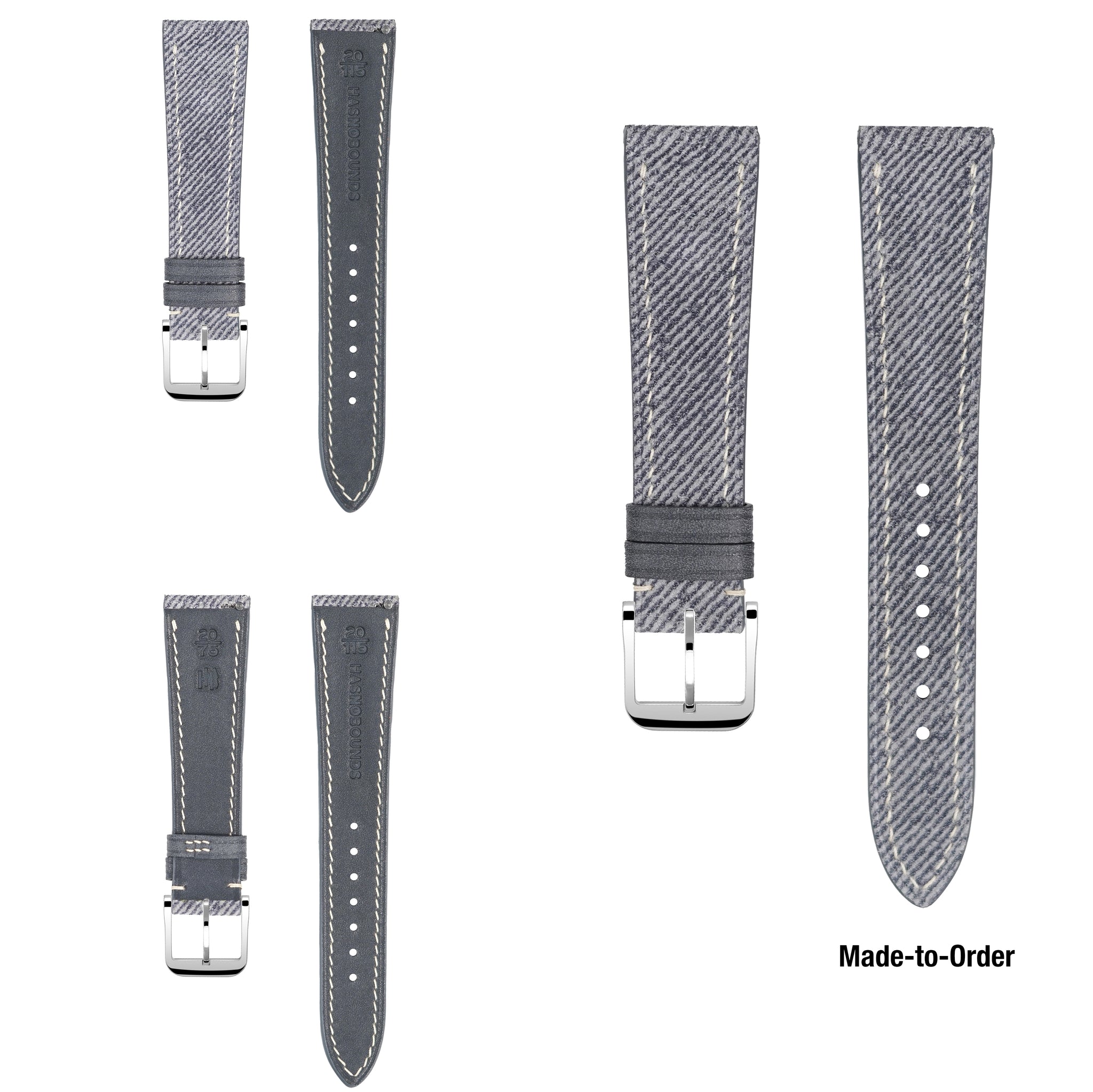"Lagoon" Strap in Jeans Denim // Light Washed